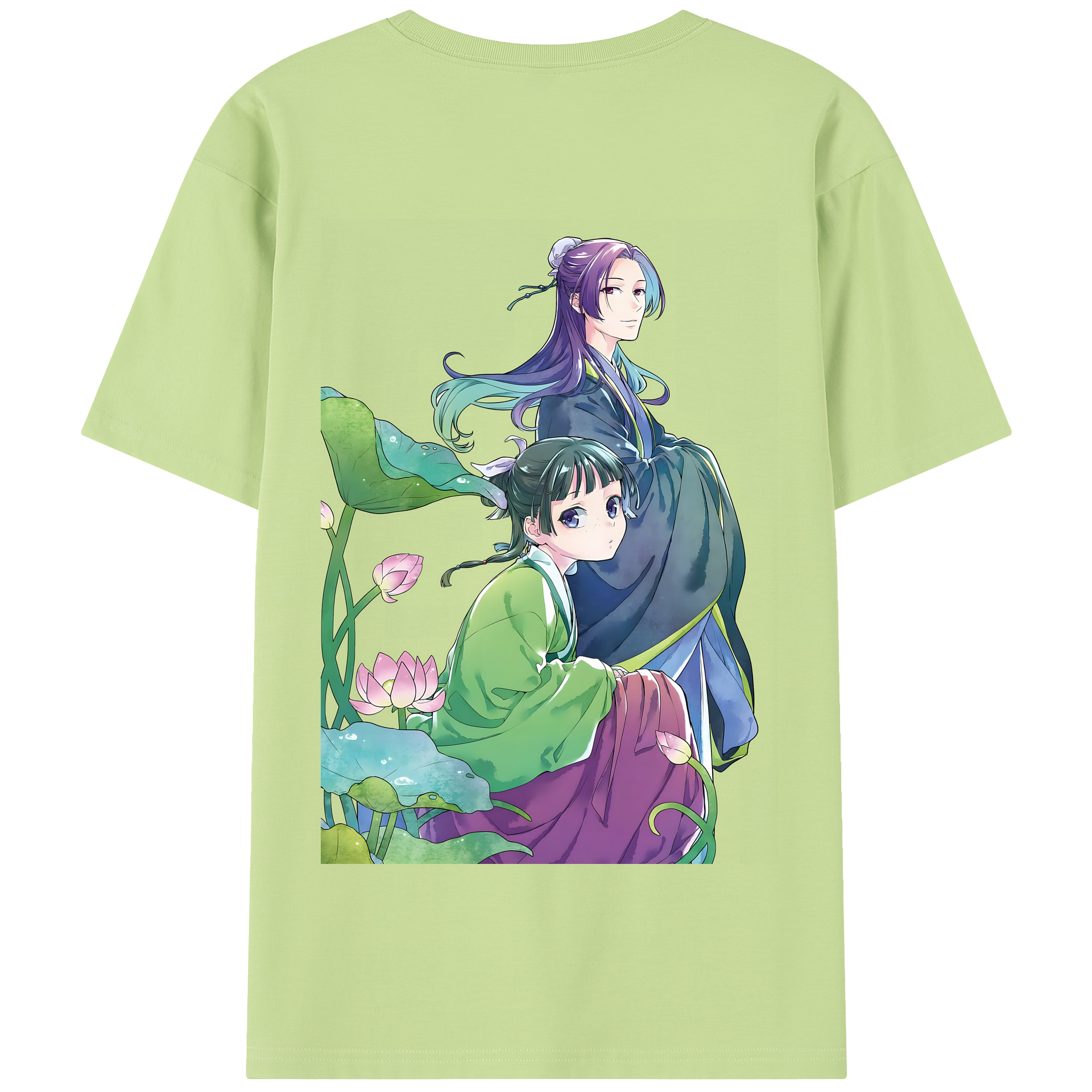 （画像用） 薬屋のひとりごと The Apothecary Diaries 綿100％半袖Tシャツ（背面プリント）